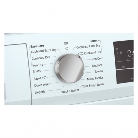 Siemens extraKlasse WT47RT90GB iQ500 9kg Heat Pump Tumble Dryer - White - 1